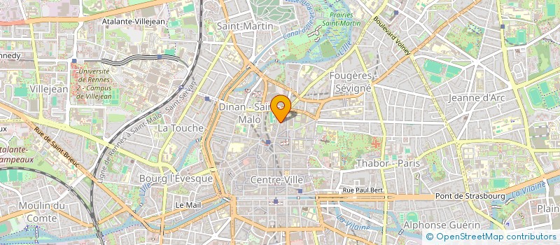 localisation de l'entreprise MADAME NAWEL BABOUCHE à RENNES