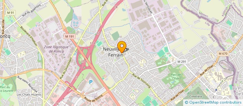 localisation de l'entreprise MADAME NAWEL BELARBI  NEUVILLE-EN-FERRAIN