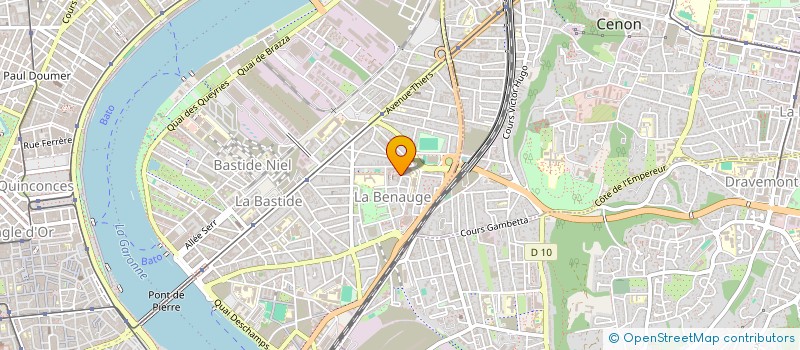 localisation de l'entreprise MADAME NAWEL BELHADJ ZIANE  BORDEAUX