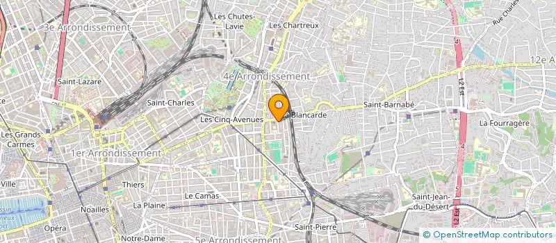 localisation de l'entreprise MADAME NAWEL BOULKENAFET à MARSEILLE