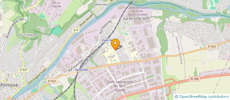 localisation de l'entreprise MADAME NAWEL CHAHBOUN à SAINT-OUEN-L'AUMONE