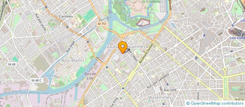 localisation de l'entreprise MADAME NAWEL CHETTAH à LILLE