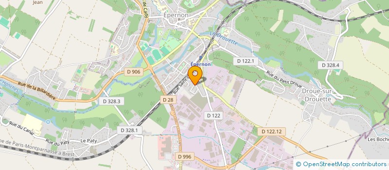 localisation de l'entreprise MADAME NAWEL EL AMRI à EPERNON