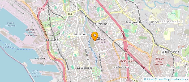 localisation de l'entreprise MADAME NAWEL FATAH à MARSEILLE 15EME