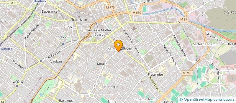 localisation de l'entreprise MADAME NAWEL GONCALVES  ROUBAIX