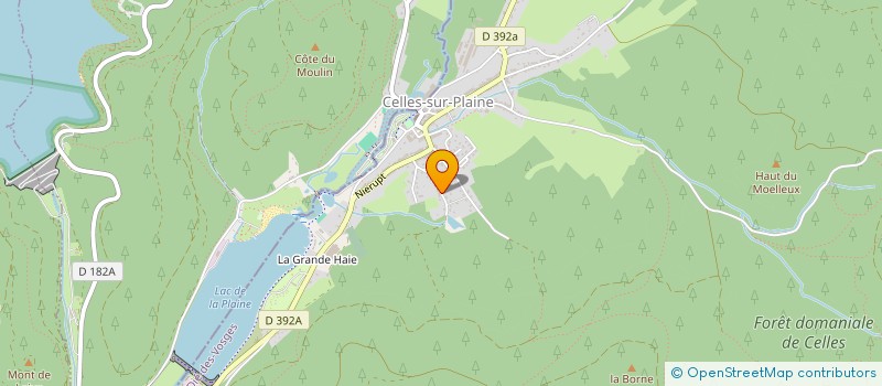 localisation de l'entreprise MADAME NAWEL HIFI  CELLES-SUR-PLAINE