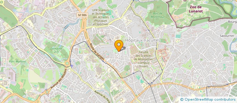 localisation de l'entreprise MADAME NAWEL HIMDI à MONTPELLIER