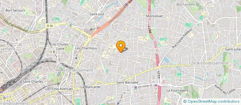 localisation de l'entreprise MADAME NAWEL HNINE à MARSEILLE