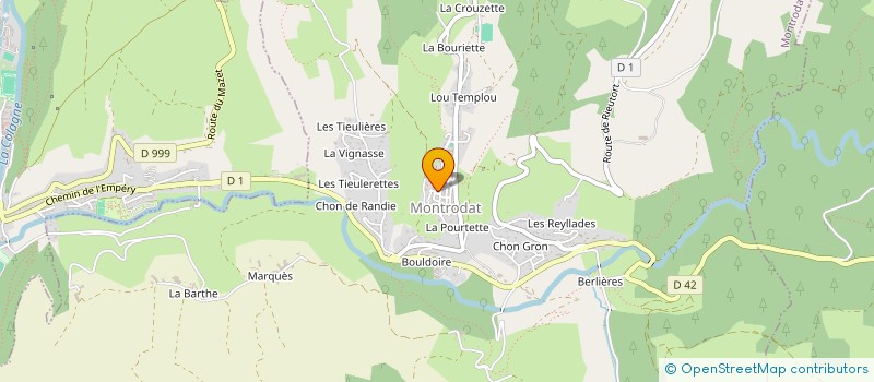 localisation de l'entreprise MADAME NAWEL KHODJA  BOURGS SUR COLAGNE