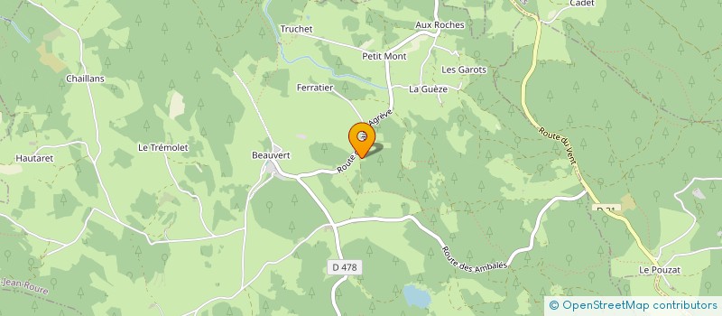 localisation de l'entreprise MADAME NAWEL MENUT  SAINT-JEAN-ROURE