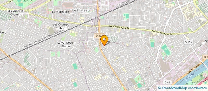 localisation de l'entreprise MADAME NAWEL OSMANI à BEZONS