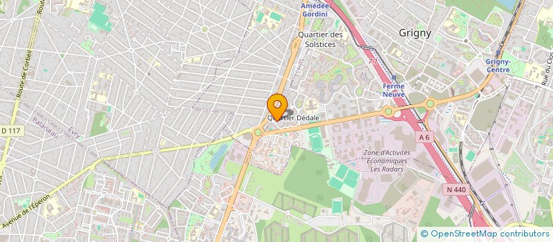 localisation de l'entreprise MADAME NAWEL REKIK  GRIGNY