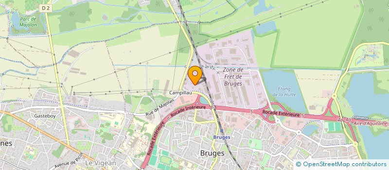 localisation de l'entreprise MADAME NAWEL SFIFA  BRUGES