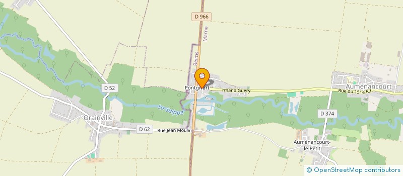 localisation de l'entreprise MADAME NAWEL YOUSFI  AUMENANCOURT