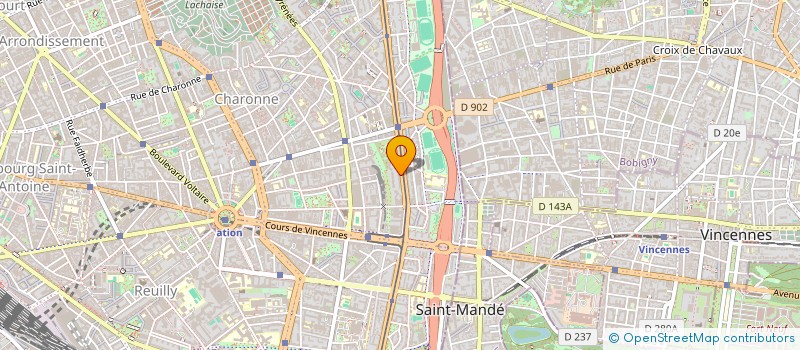 localisation de l'entreprise MADAME NAWEL ZIANI  PARIS