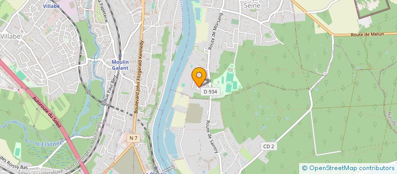 localisation de l'entreprise MADAME NAWEL ZOUAOUI à SAINTRY-SUR-SEINE