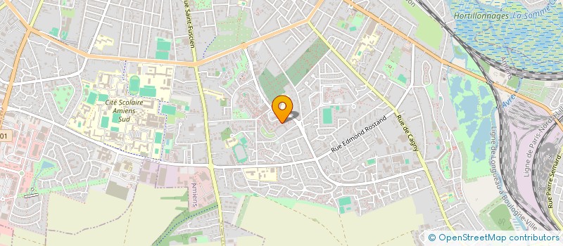localisation de l'entreprise MADAME NAWELLE REKHOU à AMIENS