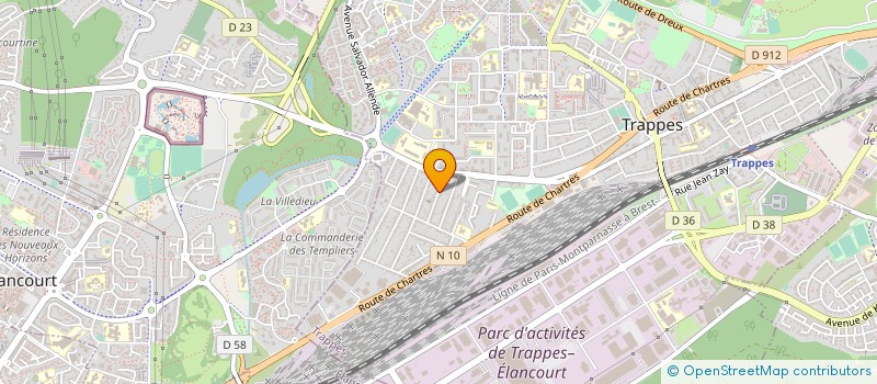 localisation de l'entreprise MADAME NAWELLE TADMAYA  TRAPPES