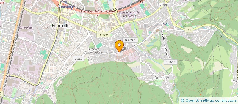 localisation de l'entreprise MADAME NAWELLE TAFERE à ECHIROLLES