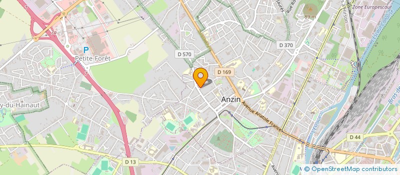 localisation de l'entreprise MADAME NAWOUELLE MICHARI  ANZIN