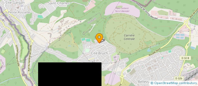 localisation de l'entreprise MADAME NAWROZ KHUDIDA  FORBACH