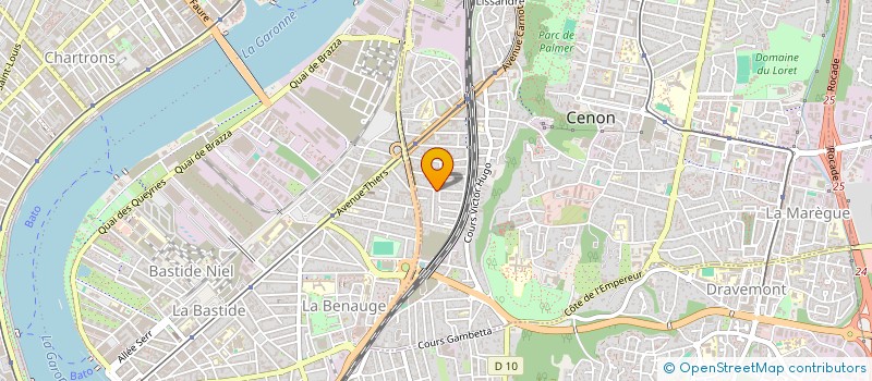 localisation de l'entreprise MADAME NAYA CELESTINE  CENON