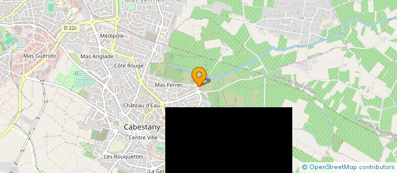 localisation de l'entreprise MADAME NAYA EL HOUMMASS  CABESTANY