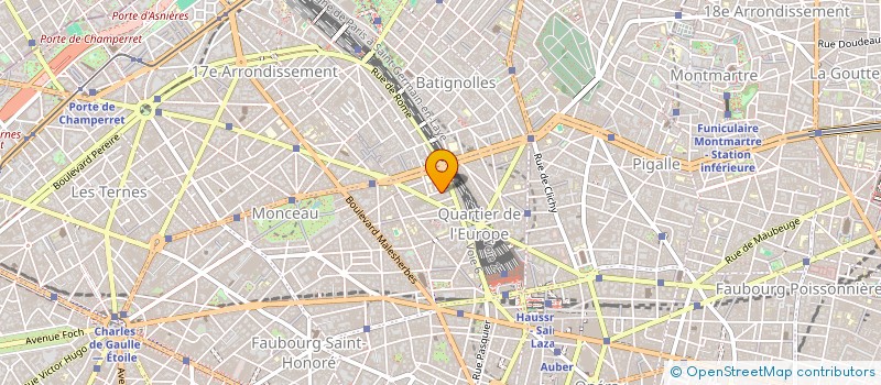 localisation de l'entreprise MADAME NAYANA LEYS EYENE  PARIS