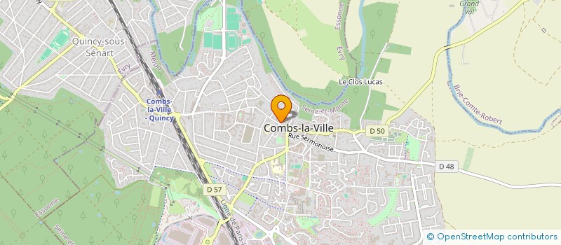 localisation de l'entreprise MADAME NAYARA FELIX MOREIRA  COMBS-LA-VILLE