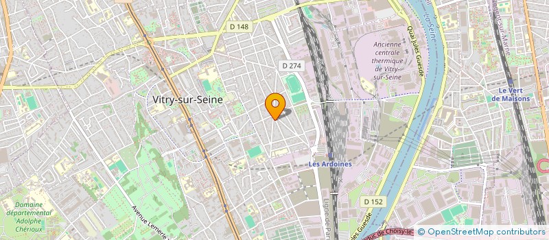 localisation de l'entreprise MADAME NAYARA PIRES ROCHA à VITRY-SUR-SEINE