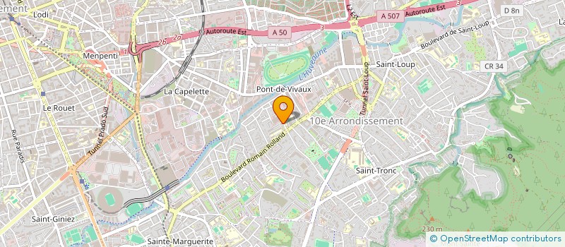 localisation de l'entreprise MADAME NAZAR SOUDJAY MOHAMED  MARSEILLE