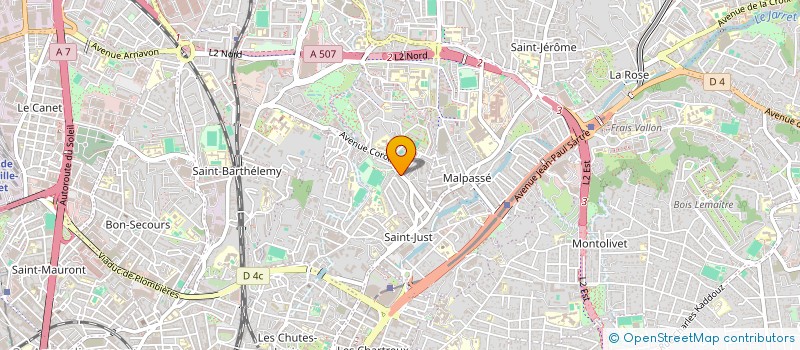 localisation de l'entreprise MADAME NAZARA DJAHA à MARSEILLE