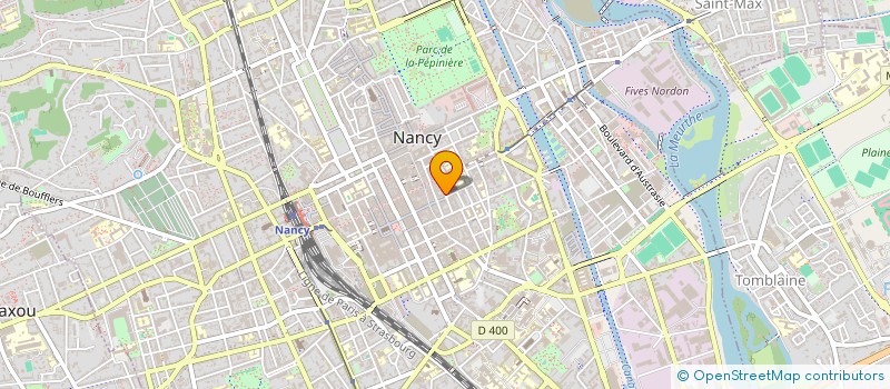 localisation de l'entreprise MADAME NAZE ERBAS  NANCY