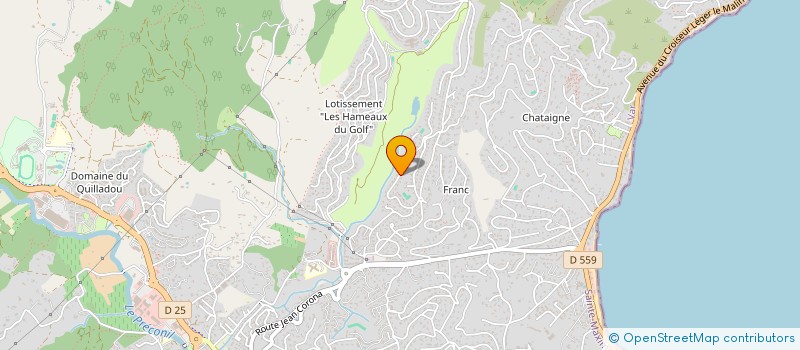 localisation de l'entreprise MADAME NAZEK HARIRI  LE PLAN-DE-LA-TOUR