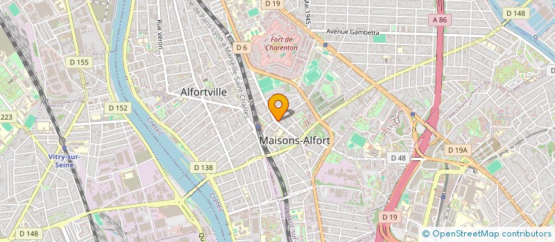 localisation de l'entreprise MADAME NAZELMA LOPES SALES  MAISONS-ALFORT