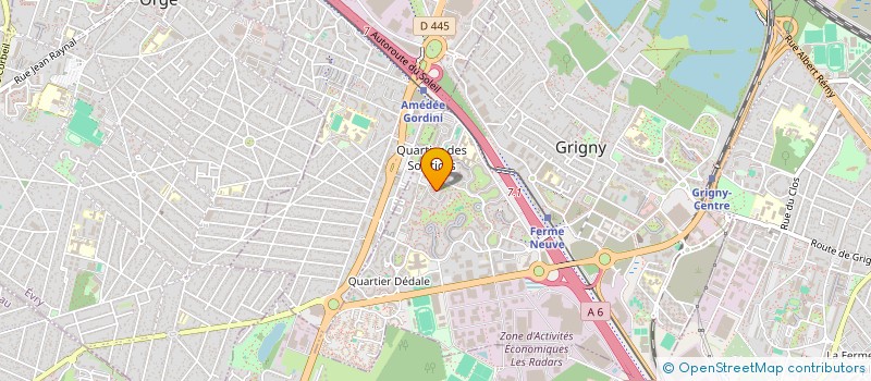 localisation de l'entreprise MADAME NAZHA BOULAKHRIF à GRIGNY