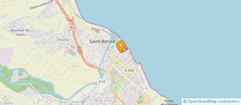 localisation de l'entreprise MADAME NAZIA RAZAHOSENI  SAINT-BENOIT