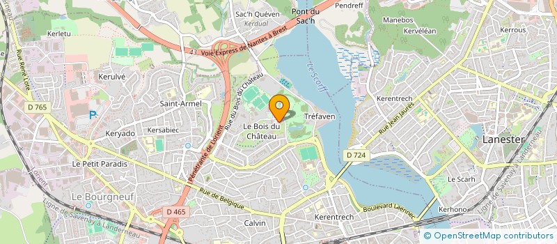 localisation de l'entreprise MADAME NAZIFA MASOOD  LORIENT