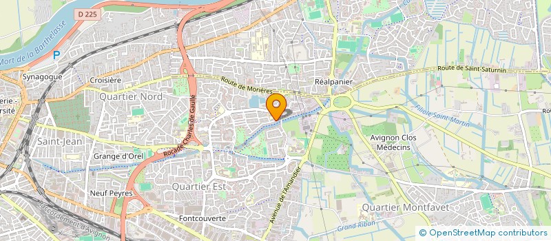 localisation de l'entreprise MADAME NAZIHA ACEM  AVIGNON