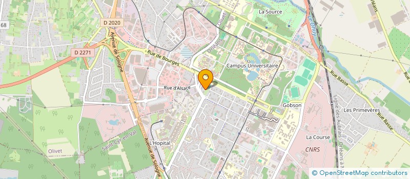 localisation de l'entreprise MADAME NAZIHA ASABBOUH à ORLEANS