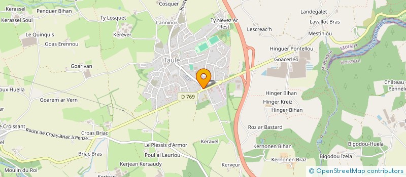 localisation de l'entreprise MADAME NAZIHA BOUSSAADANE  TAULE