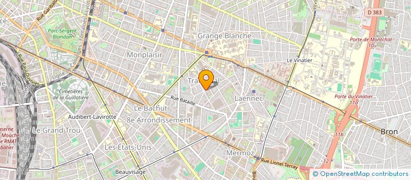 localisation de l'entreprise MADAME NAZIHA CHAIBI  LYON