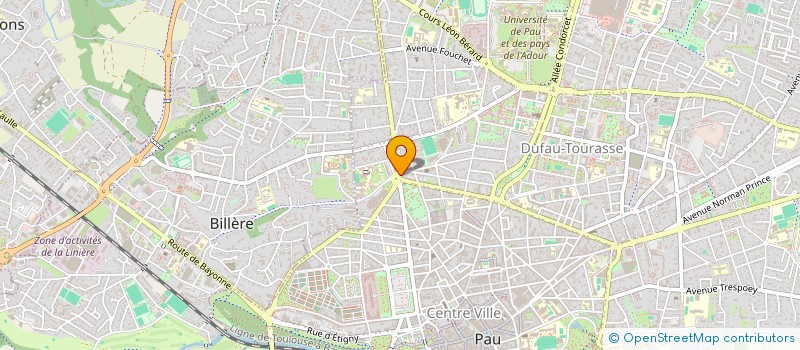 localisation de l'entreprise MADAME NAZIHA OUCHANE à PAU