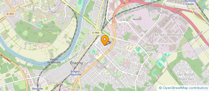 localisation de l'entreprise MADAME NAZIK SAIK à ERAGNY