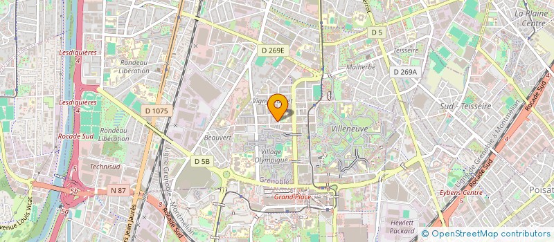 localisation de l'entreprise MADAME NAZILA GHAFOURI-SANATI à GRENOBLE