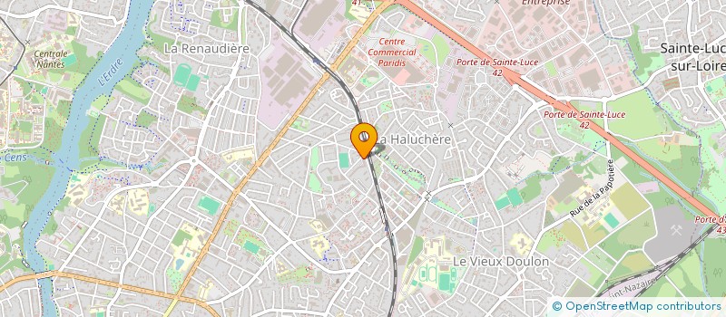 localisation de l'entreprise MADAME NAZIRA ZKERT à NANTES