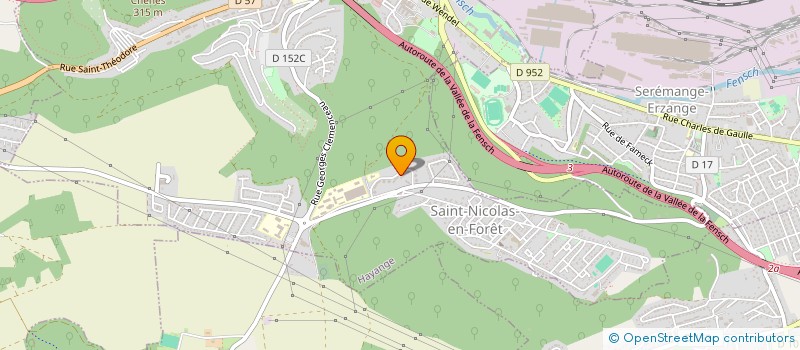 localisation de l'entreprise MADAME NAZLI BOYRAZ  HAYANGE