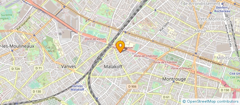 localisation de l'entreprise MADAME NAZLI HAGHANI PARAST ASKIKI à MALAKOFF