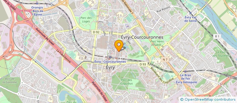 localisation de l'entreprise MADAME NAZLI ZOROGLU à EVRY-COURCOURONNES