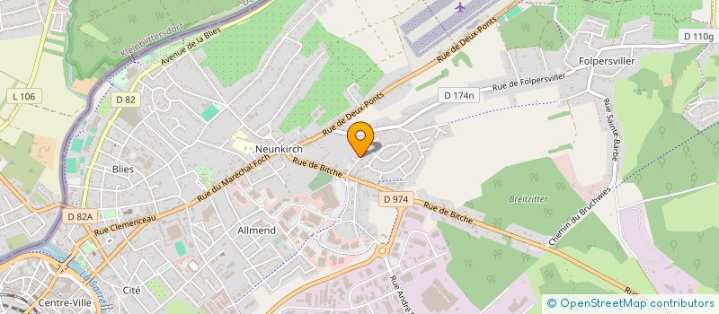 localisation de l'entreprise MADAME NAZLICAN CETIN à SARREGUEMINES